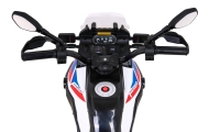 Elektrinis motociklas BMW F850 GS, White-Elektromobiliai vaikams, Motociklai-e-vaikas