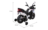 Elektrinis motociklas BMW F850 GS, White-Elektromobiliai vaikams, Motociklai-e-vaikas