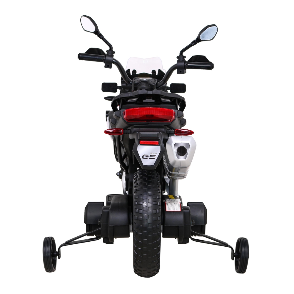 Elektrinis motociklas BMW F850 GS, White-Elektromobiliai vaikams, Motociklai-e-vaikas