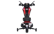 Motor BMW F850 GS na akumulator dla dzieci Czerwony + Kółka pomocnicze + Audio LED + Wolny Start + EVA