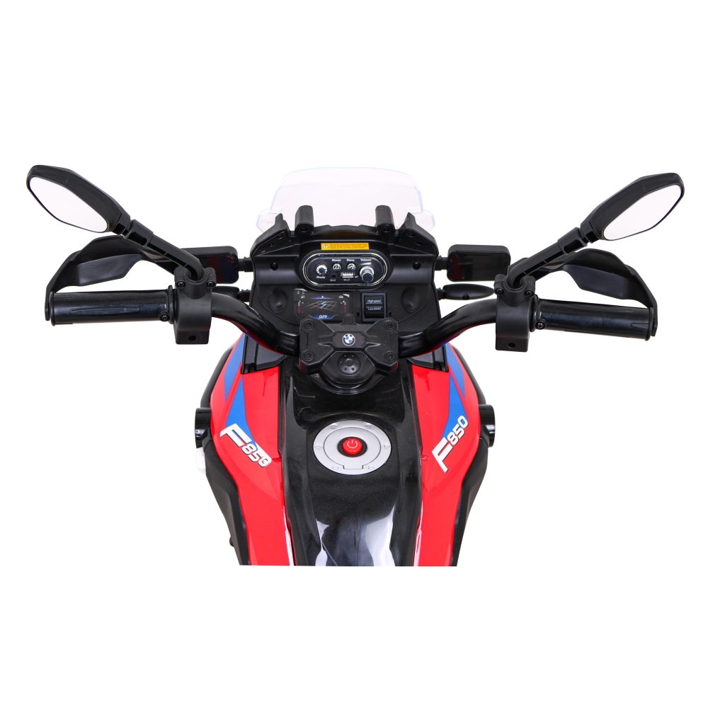 Elektrinis motociklas BMW F850 GS, Red-Elektromobiliai vaikams, Motociklai-e-vaikas