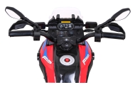 Motor BMW F850 GS na akumulator dla dzieci Czerwony + Kółka pomocnicze + Audio LED + Wolny Start + EVA
