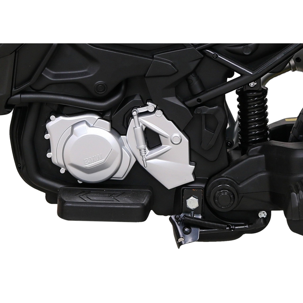 Motor Policyjny BMW F850 GS na akumulator dla dzieci + Kółka pomocnicze + Syrena + Światła + 2 Kufry + Wolny Start