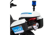 Motor Policyjny BMW F850 GS na akumulator dla dzieci + Kółka pomocnicze + Syrena + Światła + 2 Kufry + Wolny Start