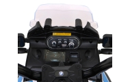 Motor Policyjny BMW F850 GS na akumulator dla dzieci + Kółka pomocnicze + Syrena + Światła + 2 Kufry + Wolny Start