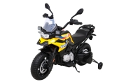 Elektrinis motociklas BMW F850 GS, Yellow-Elektromobiliai vaikams, Motociklai-e-vaikas