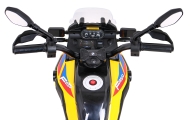 Elektrinis motociklas BMW F850 GS, Yellow-Elektromobiliai vaikams, Motociklai-e-vaikas