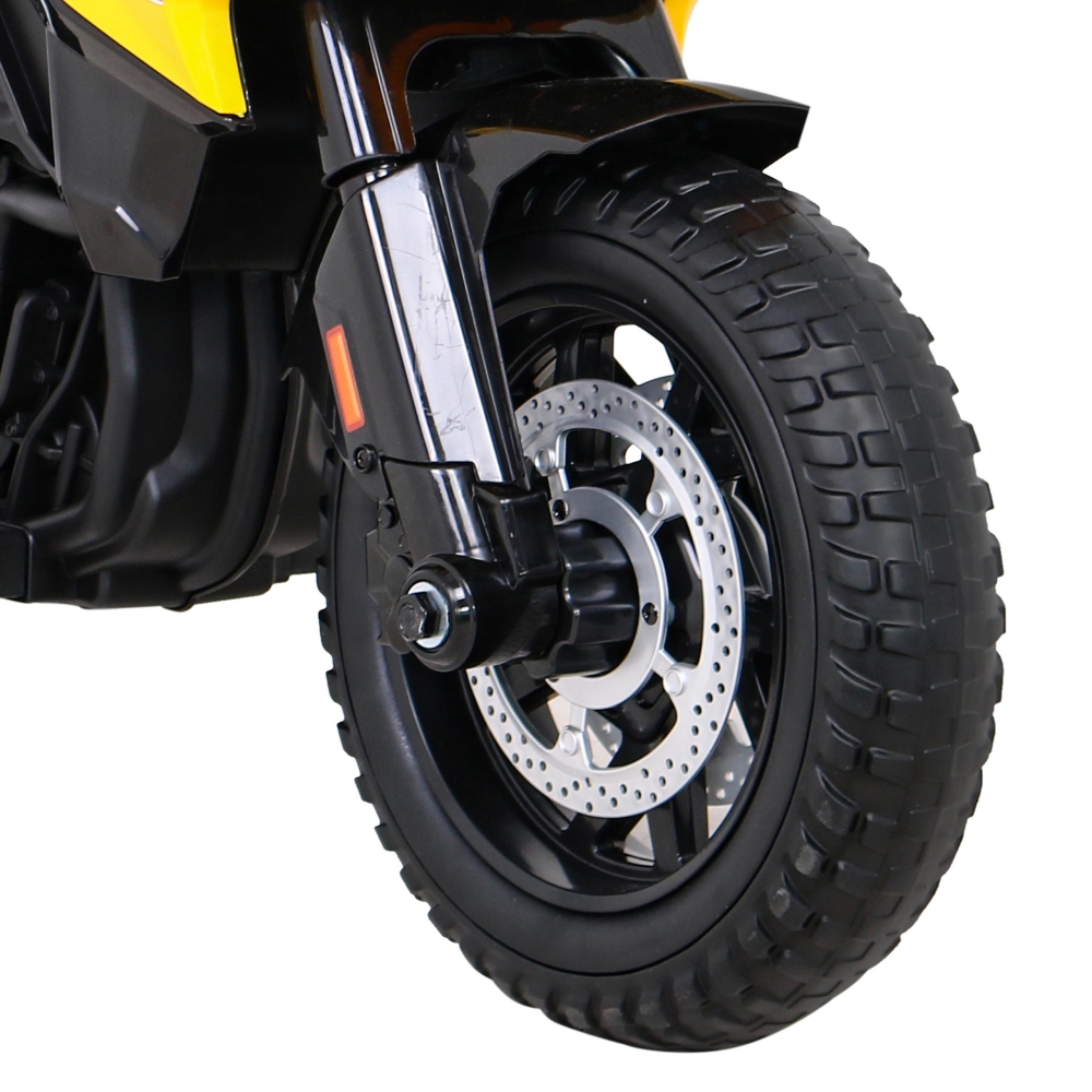 Elektrinis motociklas BMW F850 GS, Yellow-Elektromobiliai vaikams, Motociklai-e-vaikas