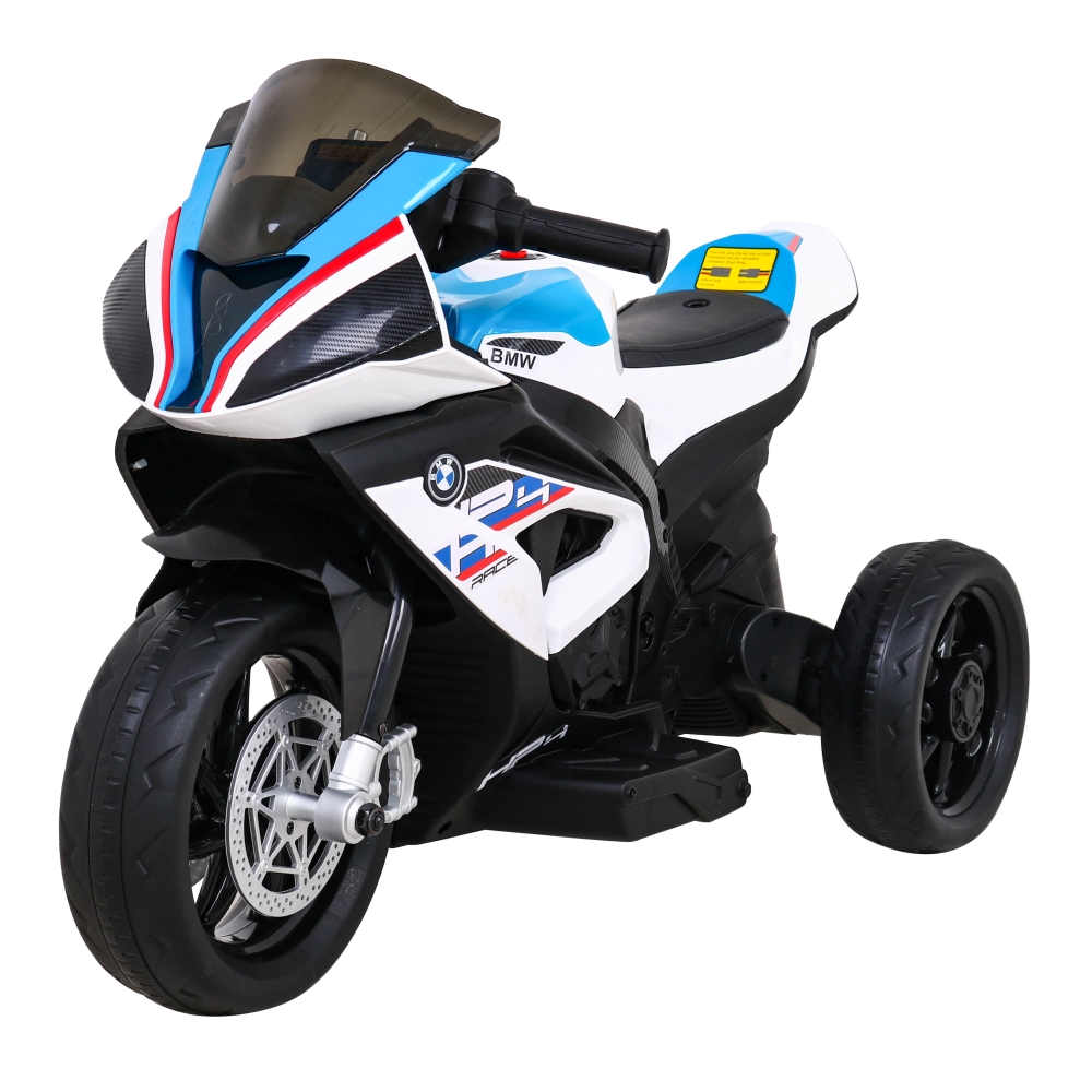 Elektrinis motociklas BMW HP4, White-Elektromobiliai vaikams, Motociklai-e-vaikas