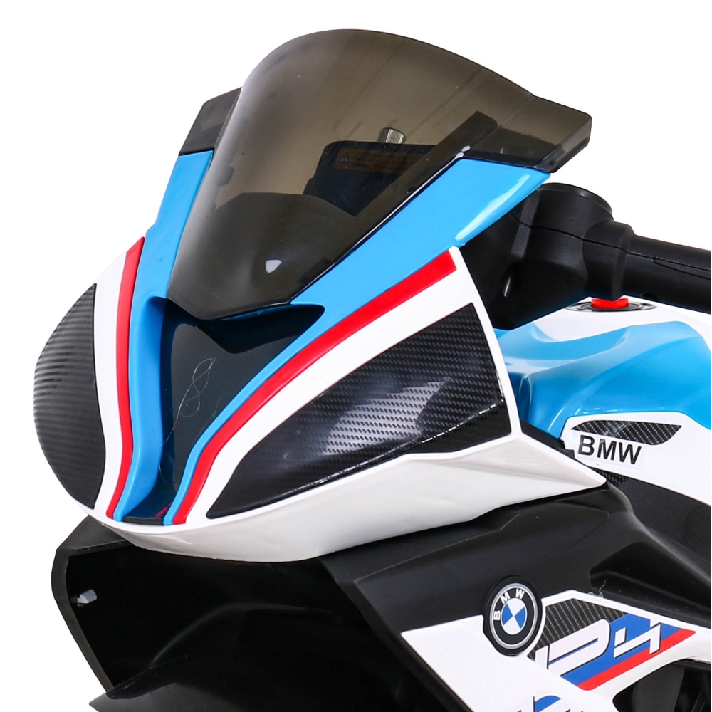 Elektrinis motociklas BMW HP4, White-Elektromobiliai vaikams, Motociklai-e-vaikas