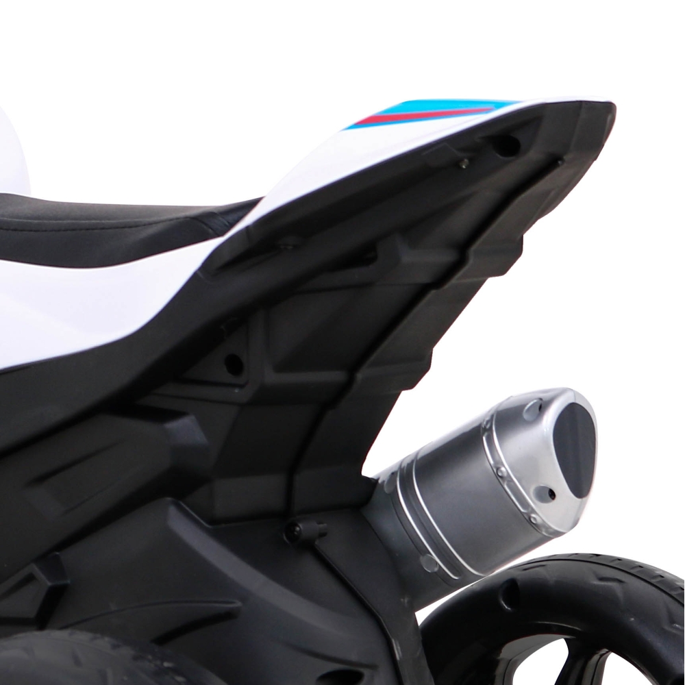 Elektrinis motociklas BMW HP4, White-Elektromobiliai vaikams, Motociklai-e-vaikas