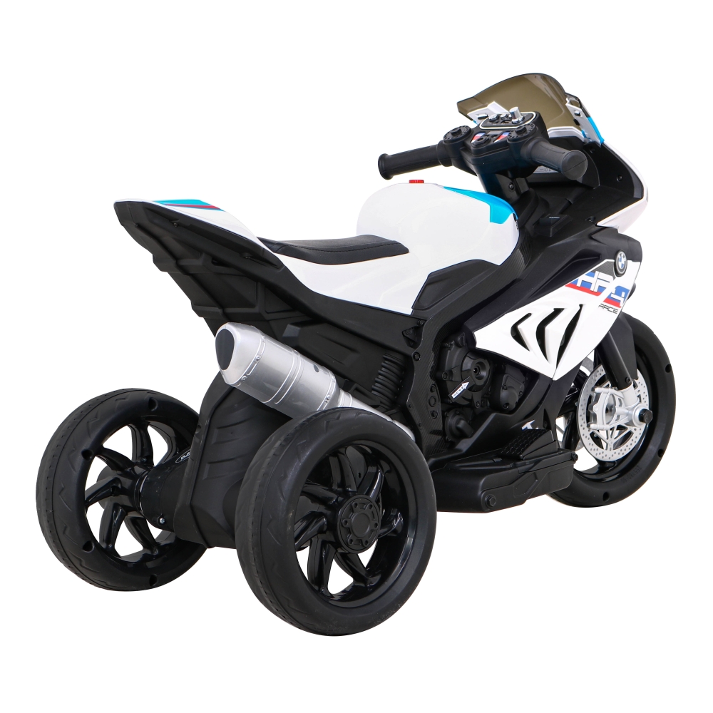Elektrinis motociklas BMW HP4, White-Elektromobiliai vaikams, Motociklai-e-vaikas