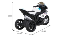 Elektrinis motociklas BMW HP4, White-Elektromobiliai vaikams, Motociklai-e-vaikas
