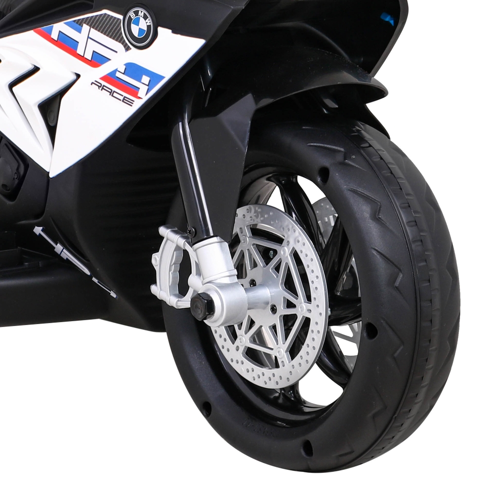 Elektrinis motociklas BMW HP4, White-Elektromobiliai vaikams, Motociklai-e-vaikas