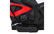 Motor BMW HP4 na akumulator dla dzieci Czerwony + 3 Koła + LED + MP3 USB + Ekoskóra