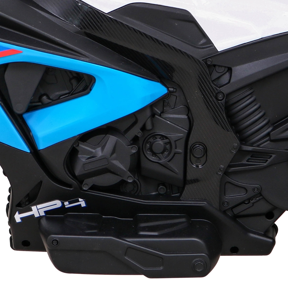 Elektrinis motociklas BMW HP4, Blue-Elektromobiliai vaikams, Motociklai-e-vaikas