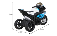 Elektrinis motociklas BMW HP4, Blue-Elektromobiliai vaikams, Motociklai-e-vaikas