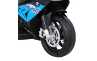 Motor BMW HP4 na akumulator dla dzieci Niebieski + 3 Koła + LED + MP3 USB + Ekoskóra