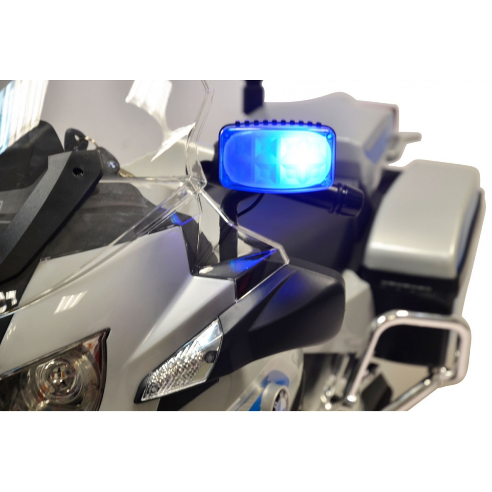 Elektrinis motociklas BMW R1200RT Policija, Silver-Elektromobiliai vaikams, Motociklai-e-vaikas