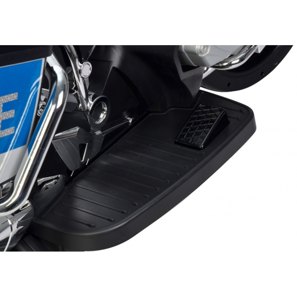 Elektrinis motociklas BMW R1200RT Policija, Silver-Elektromobiliai vaikams, Motociklai-e-vaikas