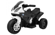 Motor BMW S1000 RR Mini na akumulator dla dzieci Czarny + 3 koła + Dźwięki + LED