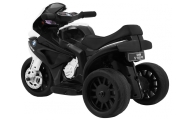 Motor BMW S1000 RR Mini na akumulator dla dzieci Czarny + 3 koła + Dźwięki + LED
