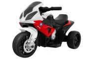 Motor BMW S1000 RR Mini na akumulator dla dzieci Czerwony + 3 koła + Dźwięki + LED