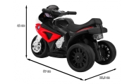 Elektrinis motociklas BMW S1000 RR Mini, Red-Elektromobiliai vaikams, Motociklai-e-vaikas