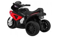 Motor BMW S1000 RR Mini na akumulator dla dzieci Czerwony + 3 koła + Dźwięki + LED