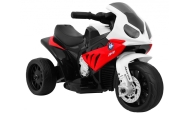 Motor BMW S1000 RR Mini na akumulator dla dzieci Czerwony + 3 koła + Dźwięki + LED