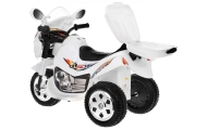 Elektrinis motociklas BJX-088, White-Elektromobiliai vaikams, Motociklai-e-vaikas