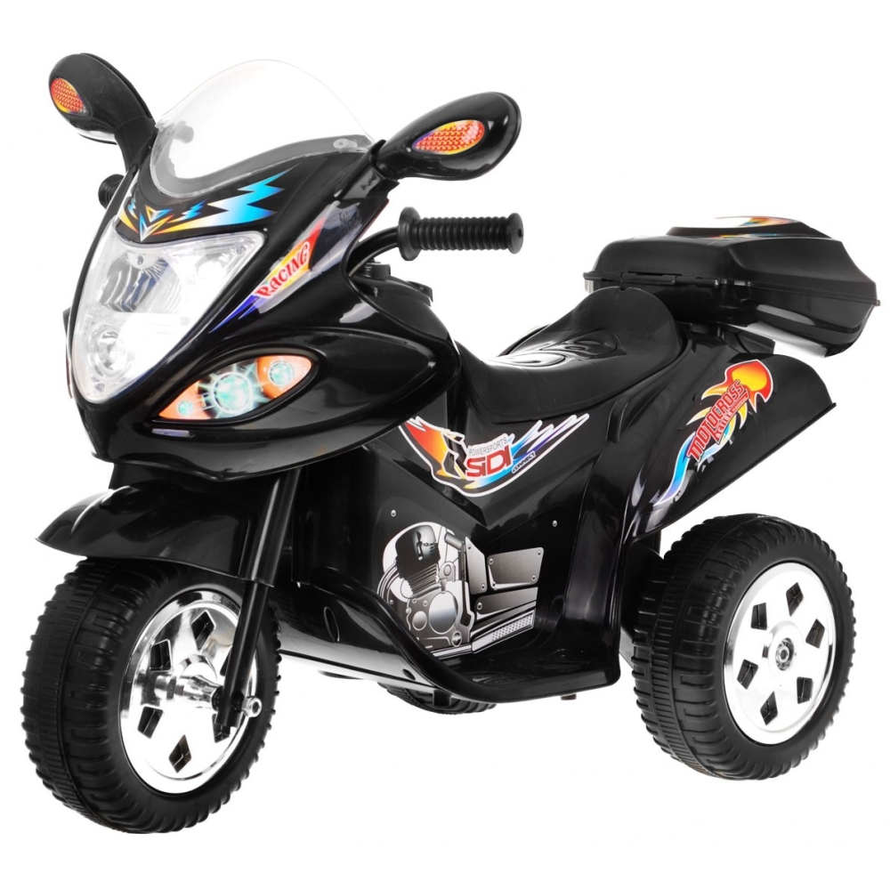 Elektrinis motociklas BJX-088, Black-Elektromobiliai vaikams, Motociklai-e-vaikas