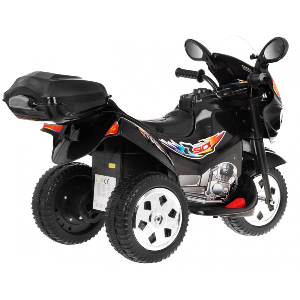 Elektrinis motociklas BJX-088, Black-Elektromobiliai vaikams, Motociklai-e-vaikas