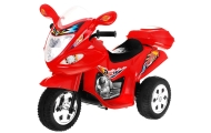 Motorek Trójkołowy BJX-088 elektryczny dla najmłodszych Czerwony + Dźwięki + Światła