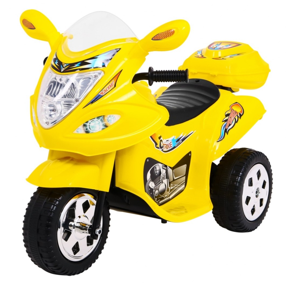 Elektrinis motociklas BJX-088, Yellow-Elektromobiliai vaikams, Motociklai-e-vaikas