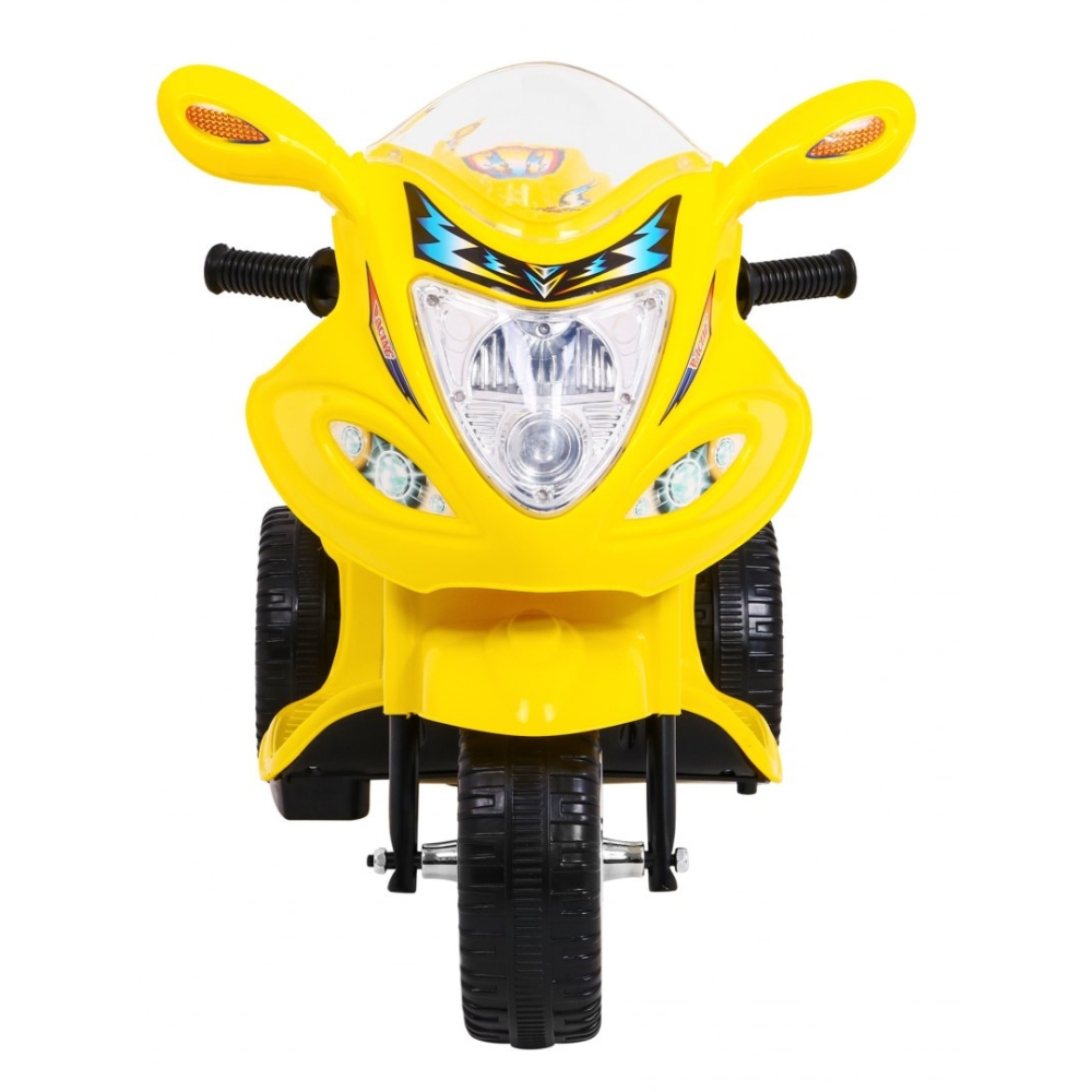 Elektrinis motociklas BJX-088, Yellow-Elektromobiliai vaikams, Motociklai-e-vaikas