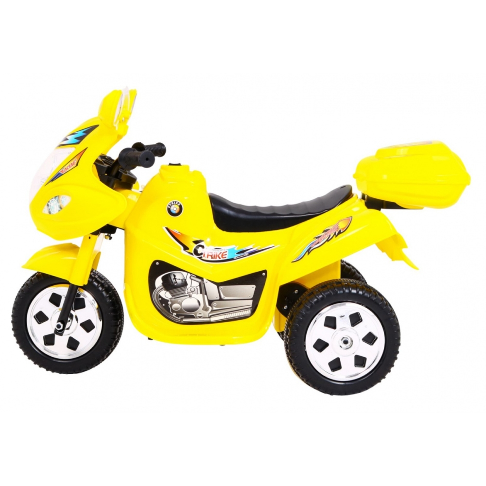 Elektrinis motociklas BJX-088, Yellow-Elektromobiliai vaikams, Motociklai-e-vaikas