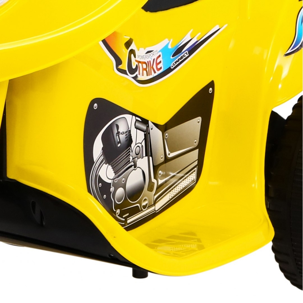Elektrinis motociklas BJX-088, Yellow-Elektromobiliai vaikams, Motociklai-e-vaikas