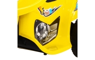 Motorek Trójkołowy BJX-088 elektryczny dla najmłodszych Żółty + Dźwięki + Światła