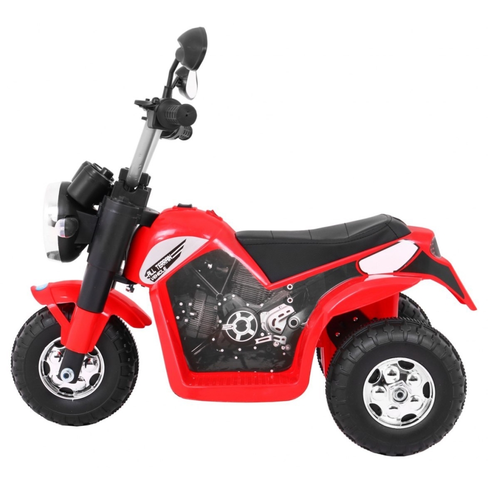 Elektrinis motociklas MiniBike, Red-Elektromobiliai vaikams, Motociklai-e-vaikas