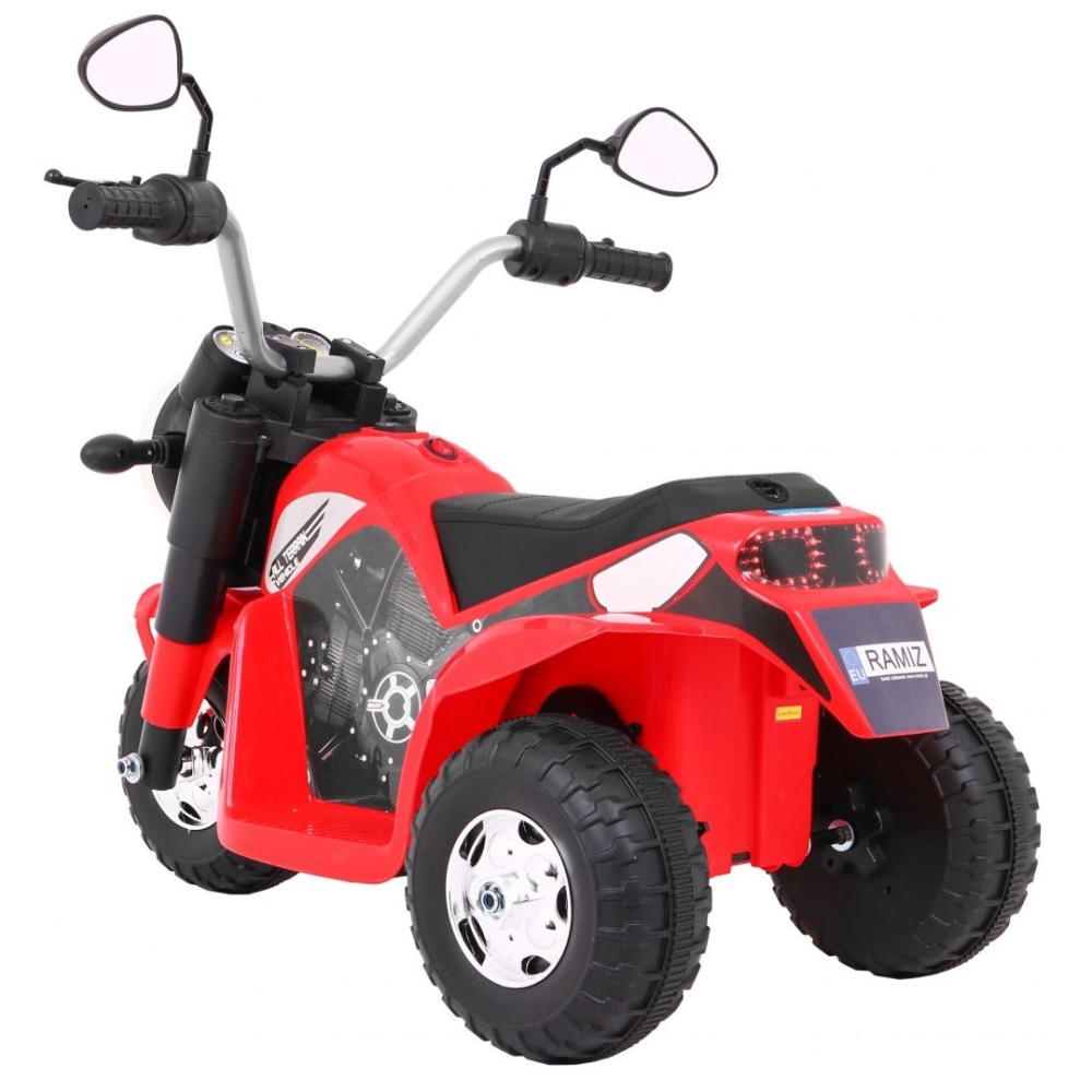 Elektrinis motociklas MiniBike, Red-Elektromobiliai vaikams, Motociklai-e-vaikas