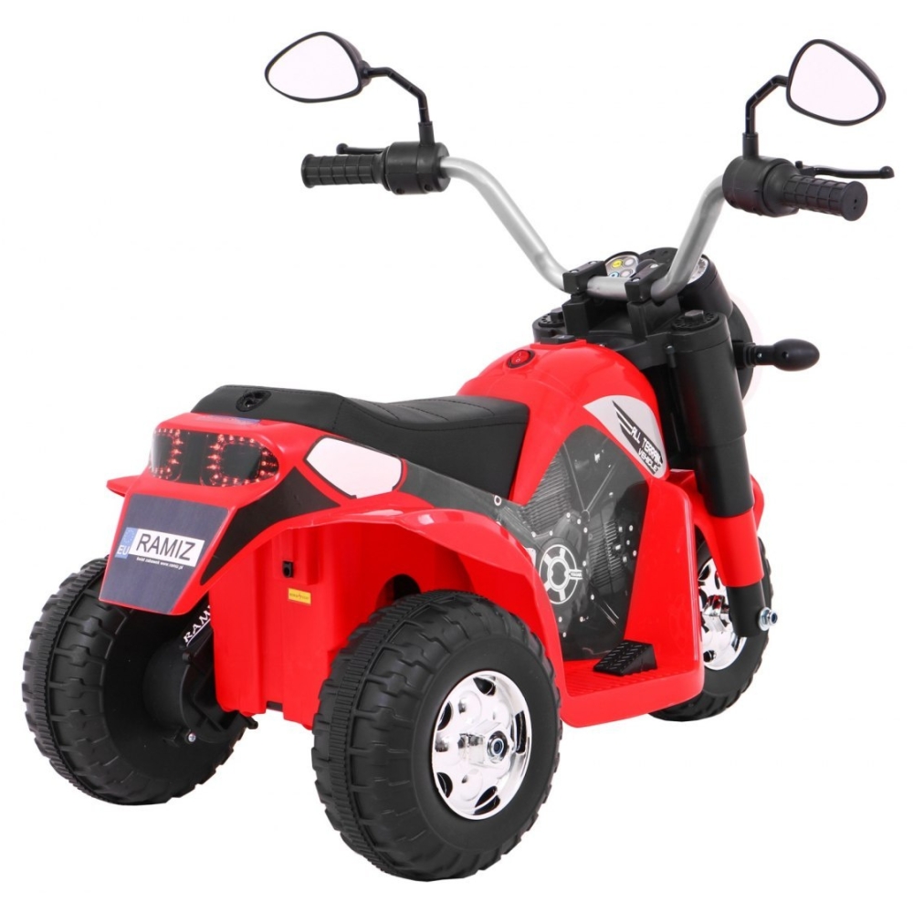 Elektrinis motociklas MiniBike, Red-Elektromobiliai vaikams, Motociklai-e-vaikas