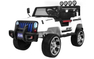 Elektromobilis Raptor Drifter 4x4, White-Elektromobiliai vaikams, Visureigiai-e-vaikas