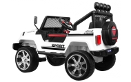 Autko terenowe Raptor Drifter Biały + Pilot + Napęd 4x4 + Schowek + Wolny Start + MP3 LED