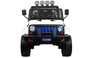 Autko terenowe Raptor Drifter Biały + Pilot + Napęd 4x4 + Schowek + Wolny Start + MP3 LED