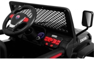 Autko terenowe Raptor Drifter Czarny + Pilot + Napęd 4x4 + Schowek + Wolny Start + MP3 LED