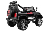Elektromobilis Raptor Drifter 4x4, Black-Elektromobiliai vaikams, Visureigiai-e-vaikas