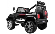 Autko terenowe Raptor Drifter Czarny + Pilot + Napęd 4x4 + Schowek + Wolny Start + MP3 LED