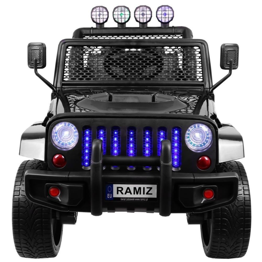 Elektromobilis Raptor Drifter 4x4, Black-Elektromobiliai vaikams, Visureigiai-e-vaikas