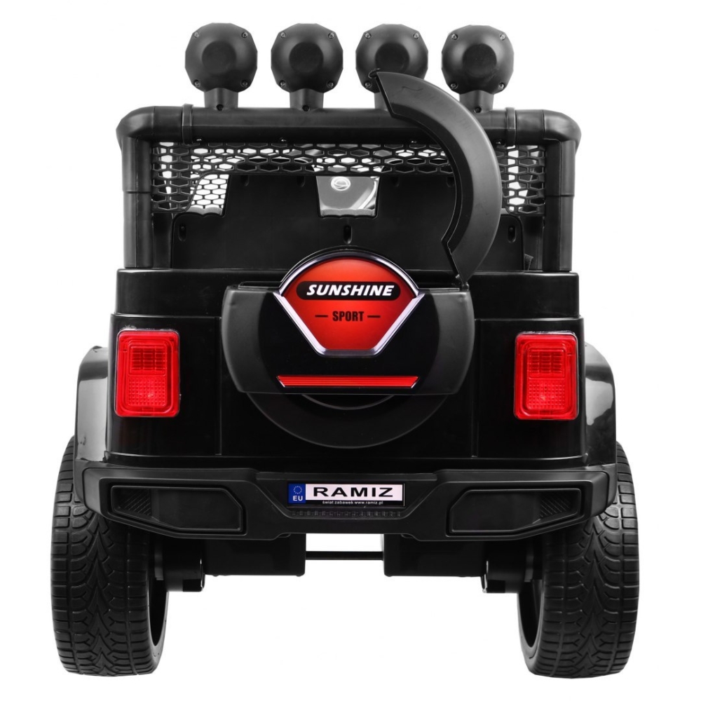 Elektromobilis Raptor Drifter 4x4, Black-Elektromobiliai vaikams, Visureigiai-e-vaikas